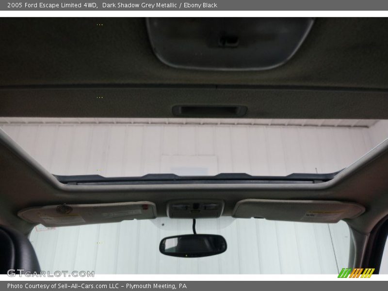 Dark Shadow Grey Metallic / Ebony Black 2005 Ford Escape Limited 4WD