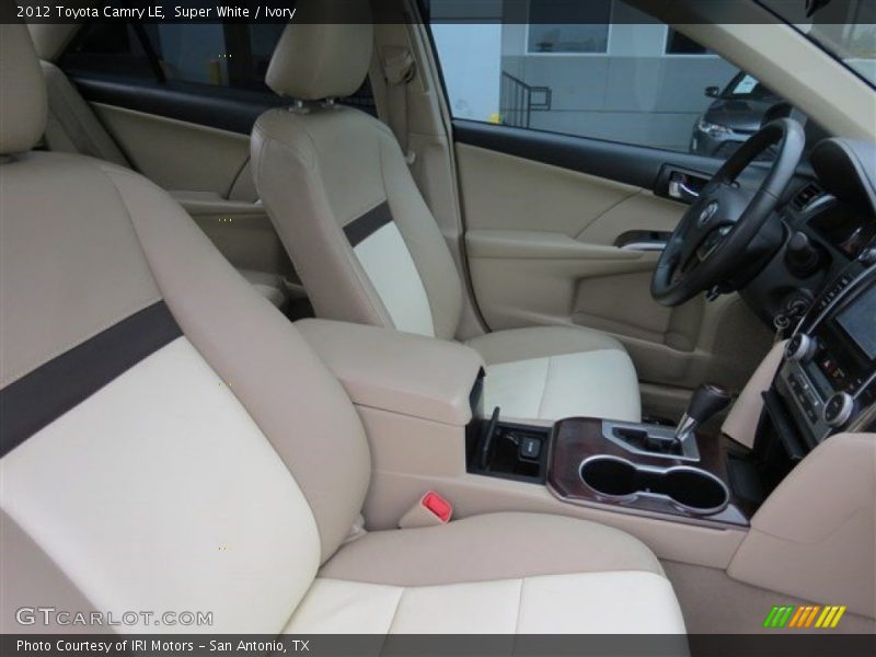 Super White / Ivory 2012 Toyota Camry LE