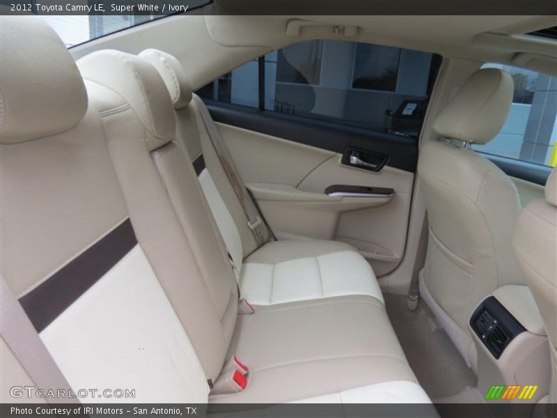 Super White / Ivory 2012 Toyota Camry LE