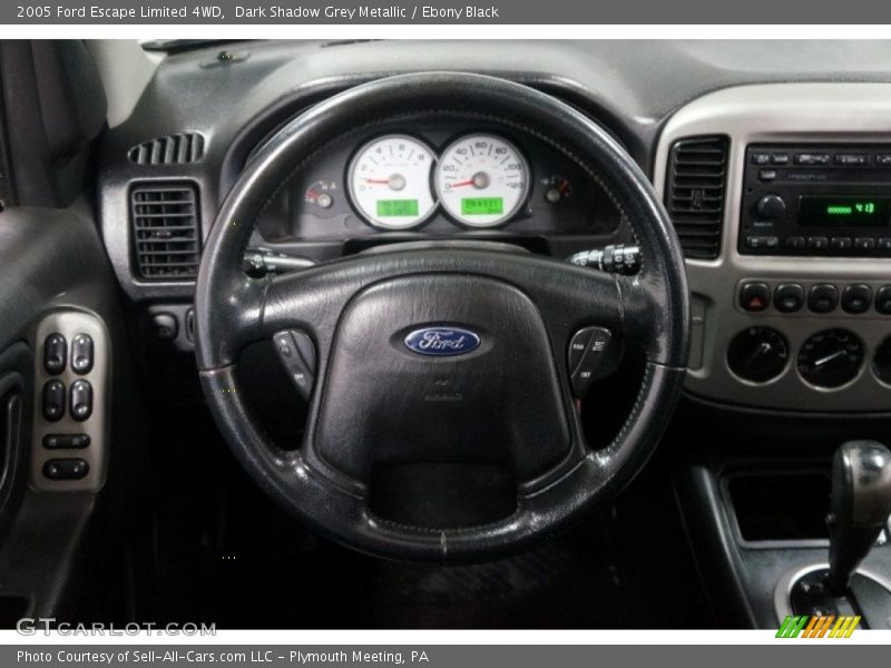 Dark Shadow Grey Metallic / Ebony Black 2005 Ford Escape Limited 4WD