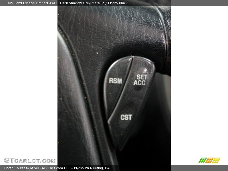 Dark Shadow Grey Metallic / Ebony Black 2005 Ford Escape Limited 4WD