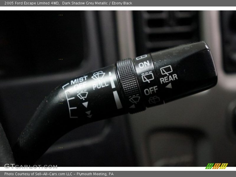 Dark Shadow Grey Metallic / Ebony Black 2005 Ford Escape Limited 4WD