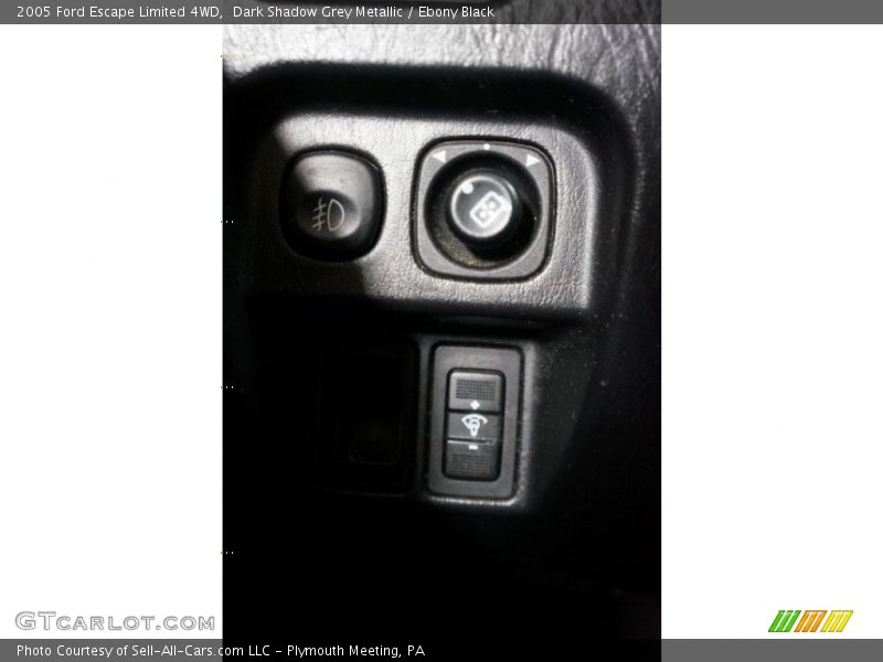 Dark Shadow Grey Metallic / Ebony Black 2005 Ford Escape Limited 4WD