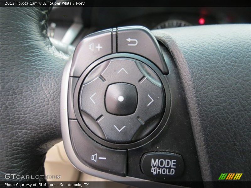 Super White / Ivory 2012 Toyota Camry LE