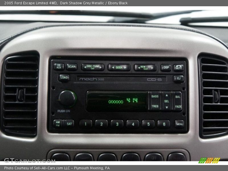 Dark Shadow Grey Metallic / Ebony Black 2005 Ford Escape Limited 4WD
