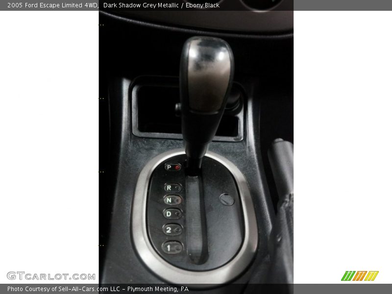 Dark Shadow Grey Metallic / Ebony Black 2005 Ford Escape Limited 4WD