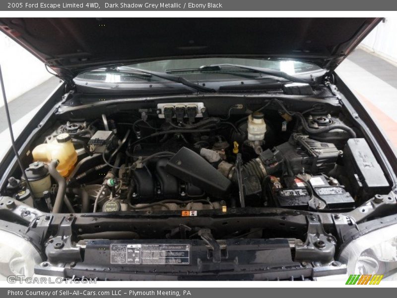 Dark Shadow Grey Metallic / Ebony Black 2005 Ford Escape Limited 4WD