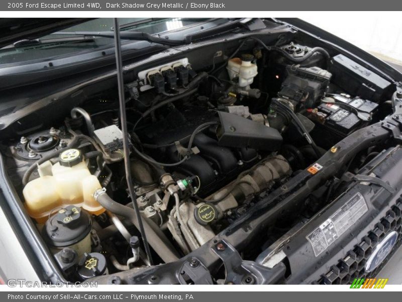 Dark Shadow Grey Metallic / Ebony Black 2005 Ford Escape Limited 4WD