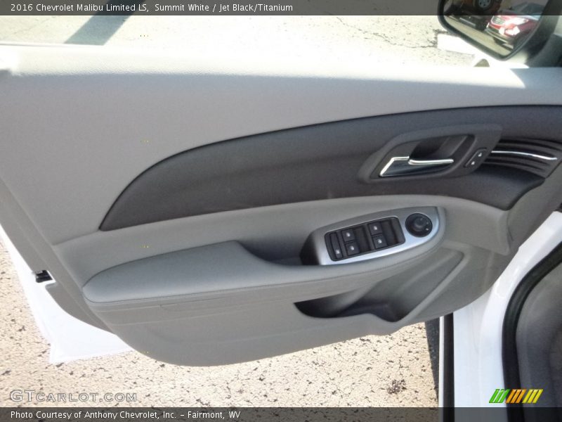 Summit White / Jet Black/Titanium 2016 Chevrolet Malibu Limited LS