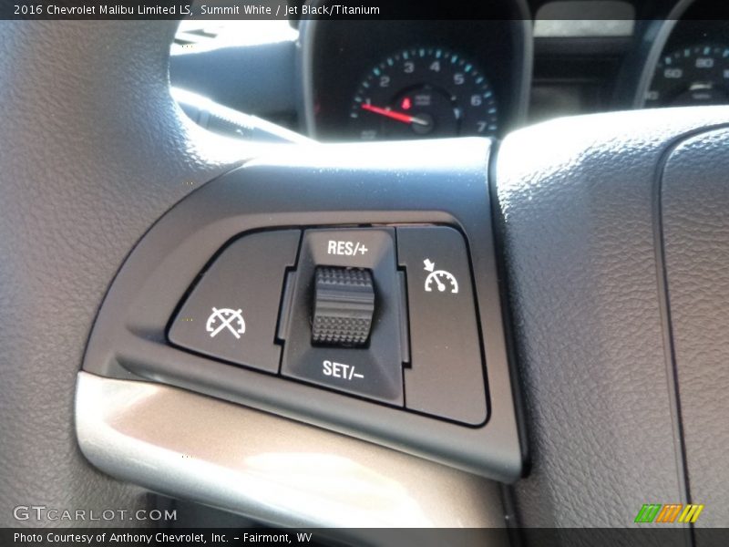 Summit White / Jet Black/Titanium 2016 Chevrolet Malibu Limited LS
