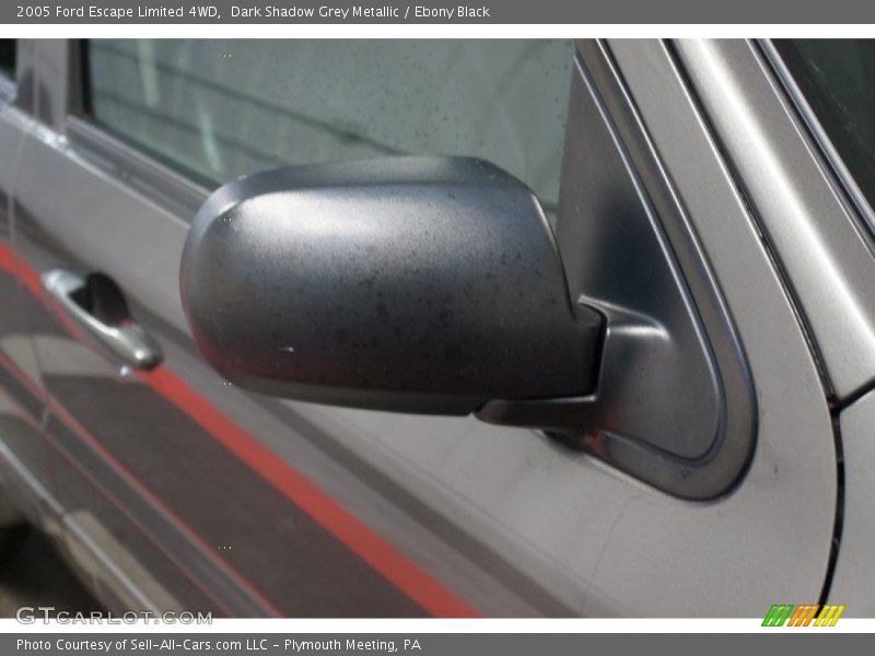 Dark Shadow Grey Metallic / Ebony Black 2005 Ford Escape Limited 4WD