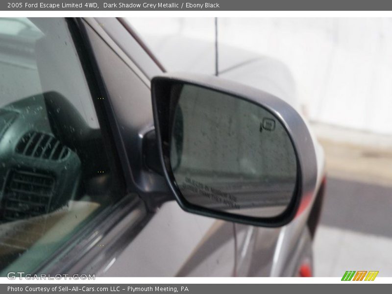 Dark Shadow Grey Metallic / Ebony Black 2005 Ford Escape Limited 4WD