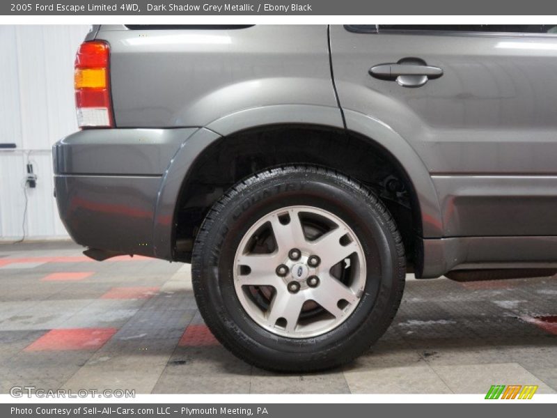 Dark Shadow Grey Metallic / Ebony Black 2005 Ford Escape Limited 4WD