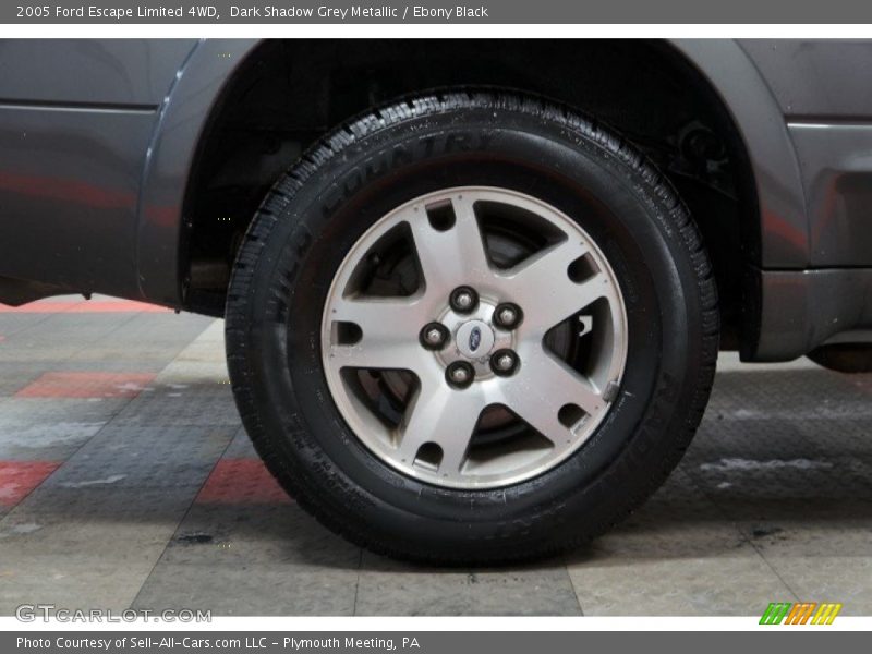 Dark Shadow Grey Metallic / Ebony Black 2005 Ford Escape Limited 4WD