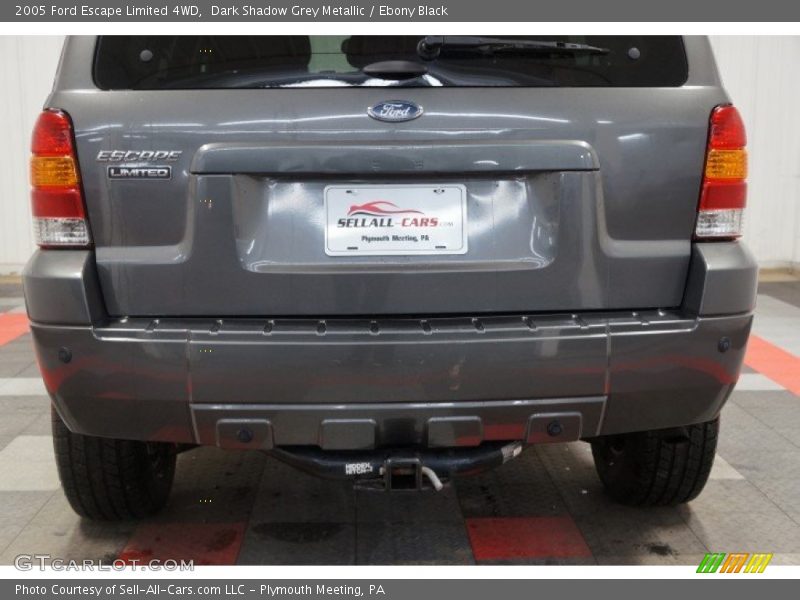 Dark Shadow Grey Metallic / Ebony Black 2005 Ford Escape Limited 4WD