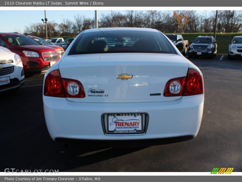 Summit White / Ebony 2010 Chevrolet Malibu LT Sedan