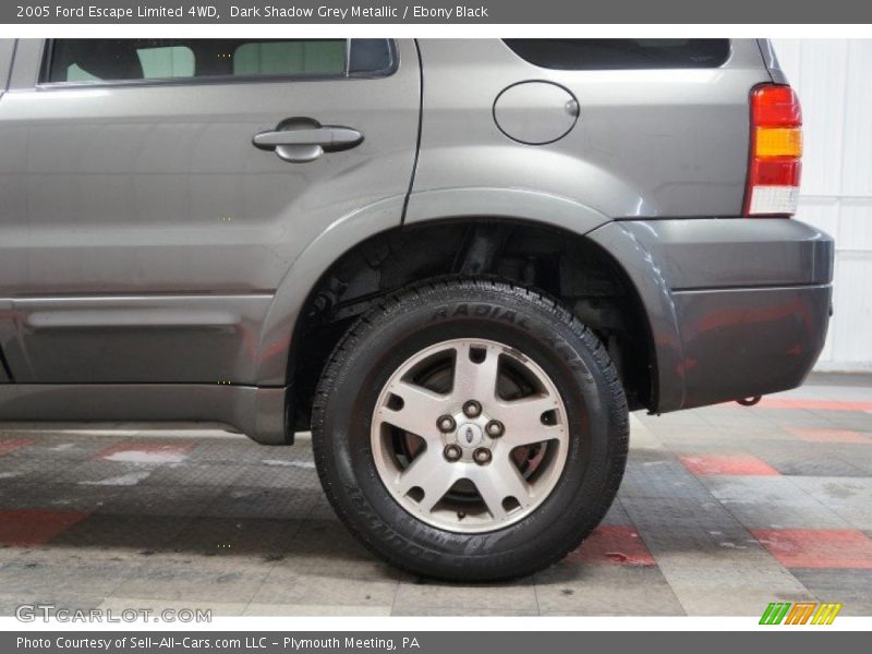 Dark Shadow Grey Metallic / Ebony Black 2005 Ford Escape Limited 4WD