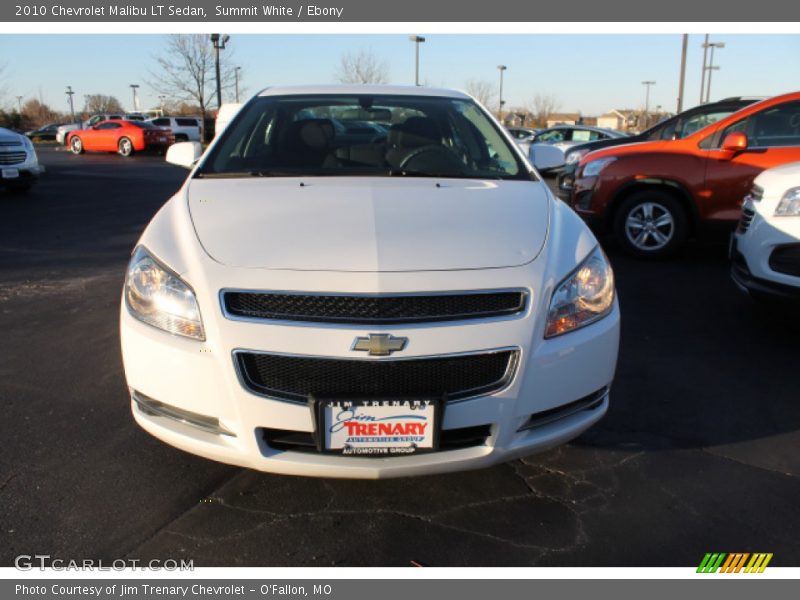 Summit White / Ebony 2010 Chevrolet Malibu LT Sedan