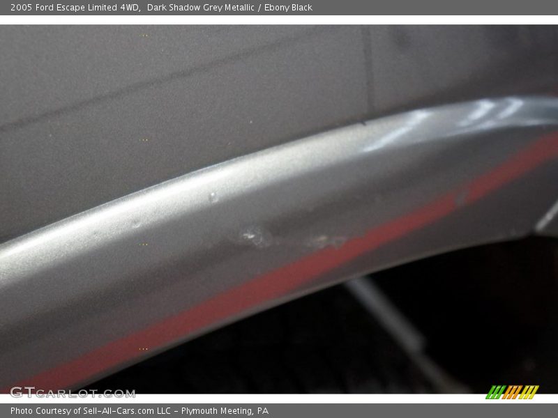 Dark Shadow Grey Metallic / Ebony Black 2005 Ford Escape Limited 4WD