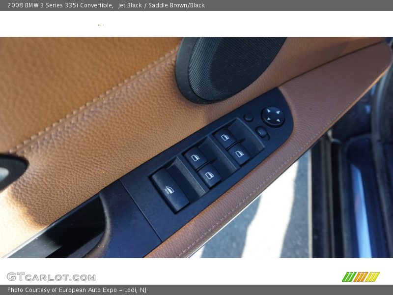 Jet Black / Saddle Brown/Black 2008 BMW 3 Series 335i Convertible