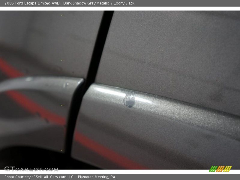 Dark Shadow Grey Metallic / Ebony Black 2005 Ford Escape Limited 4WD
