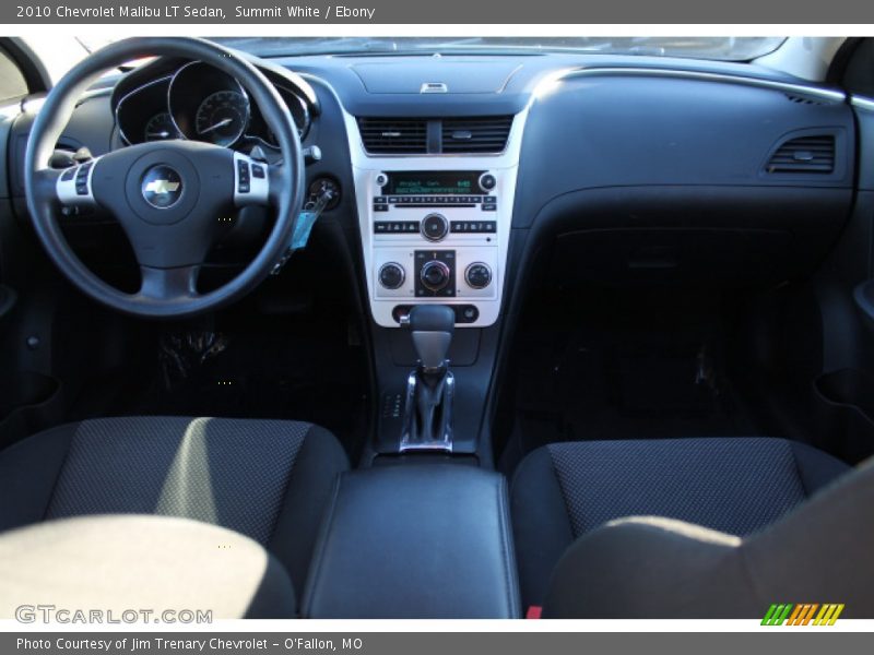 Summit White / Ebony 2010 Chevrolet Malibu LT Sedan