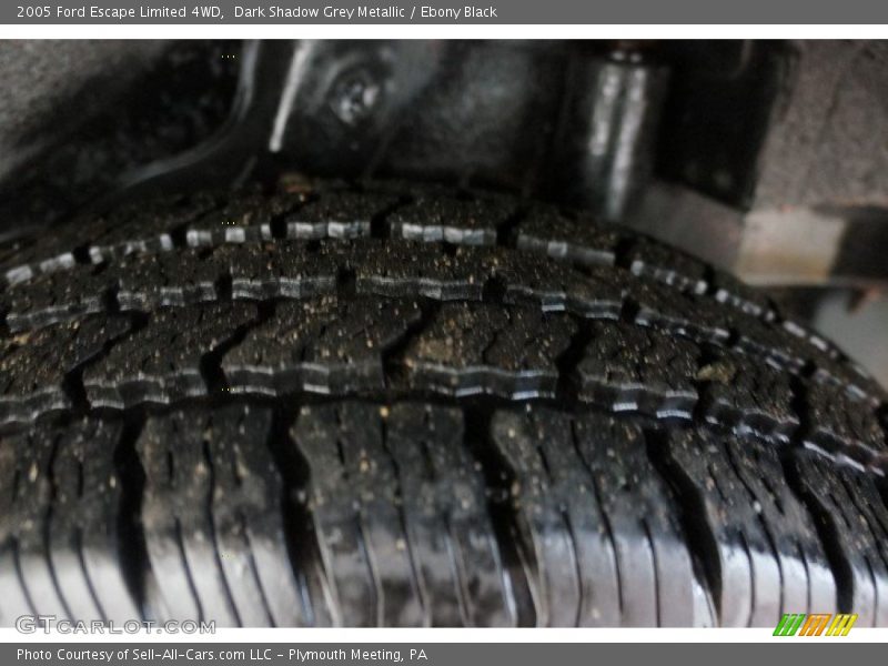 Dark Shadow Grey Metallic / Ebony Black 2005 Ford Escape Limited 4WD