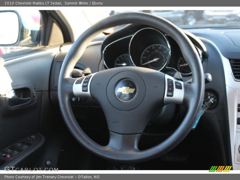 Summit White / Ebony 2010 Chevrolet Malibu LT Sedan
