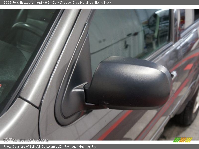 Dark Shadow Grey Metallic / Ebony Black 2005 Ford Escape Limited 4WD
