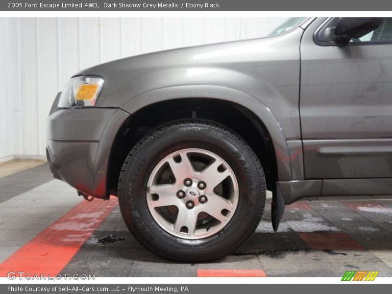 Dark Shadow Grey Metallic / Ebony Black 2005 Ford Escape Limited 4WD