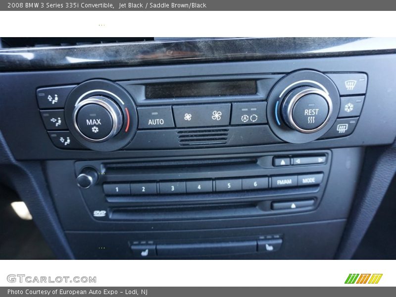 Jet Black / Saddle Brown/Black 2008 BMW 3 Series 335i Convertible