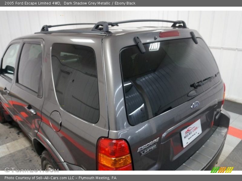 Dark Shadow Grey Metallic / Ebony Black 2005 Ford Escape Limited 4WD