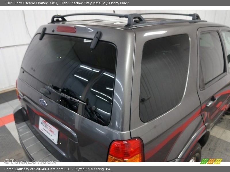 Dark Shadow Grey Metallic / Ebony Black 2005 Ford Escape Limited 4WD