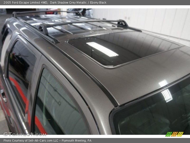 Dark Shadow Grey Metallic / Ebony Black 2005 Ford Escape Limited 4WD