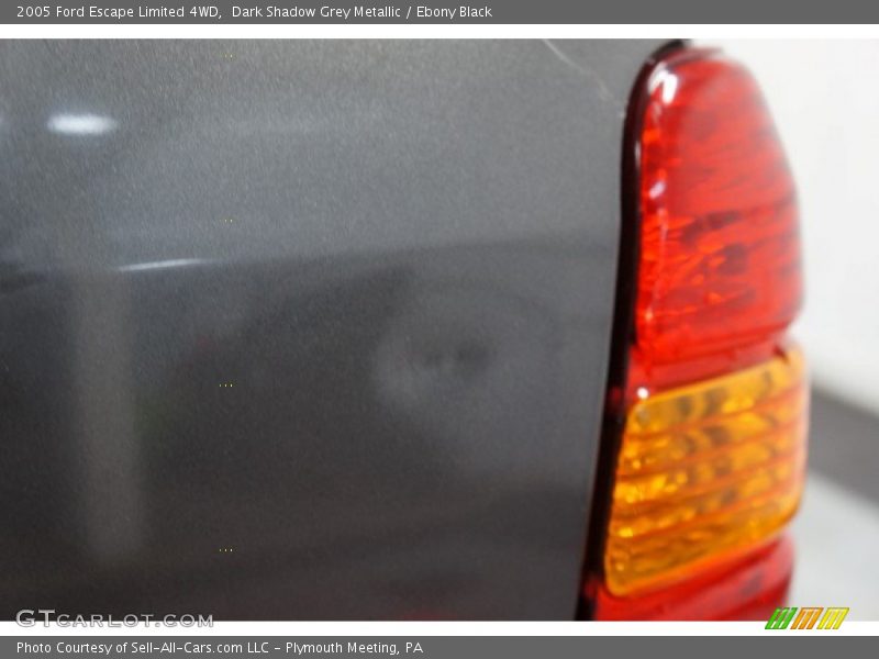 Dark Shadow Grey Metallic / Ebony Black 2005 Ford Escape Limited 4WD