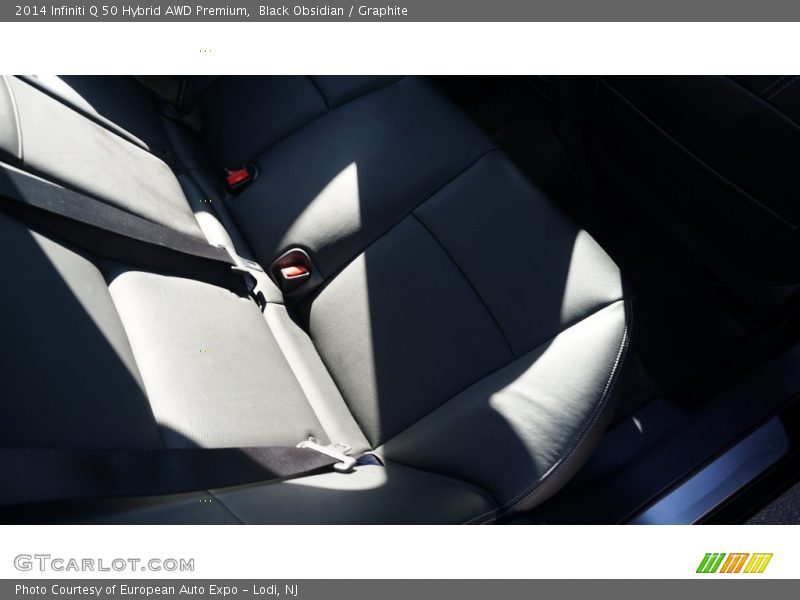 Black Obsidian / Graphite 2014 Infiniti Q 50 Hybrid AWD Premium