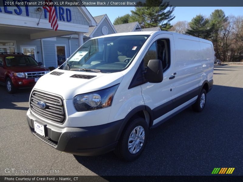 Shadow Black / Charcoal Black 2016 Ford Transit 250 Van XL LR Regular