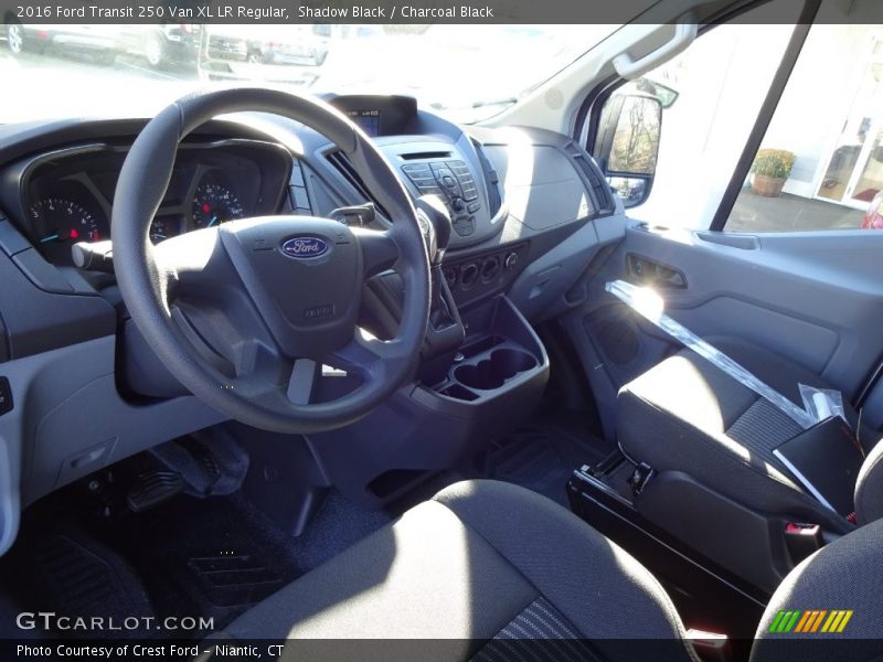 Shadow Black / Charcoal Black 2016 Ford Transit 250 Van XL LR Regular