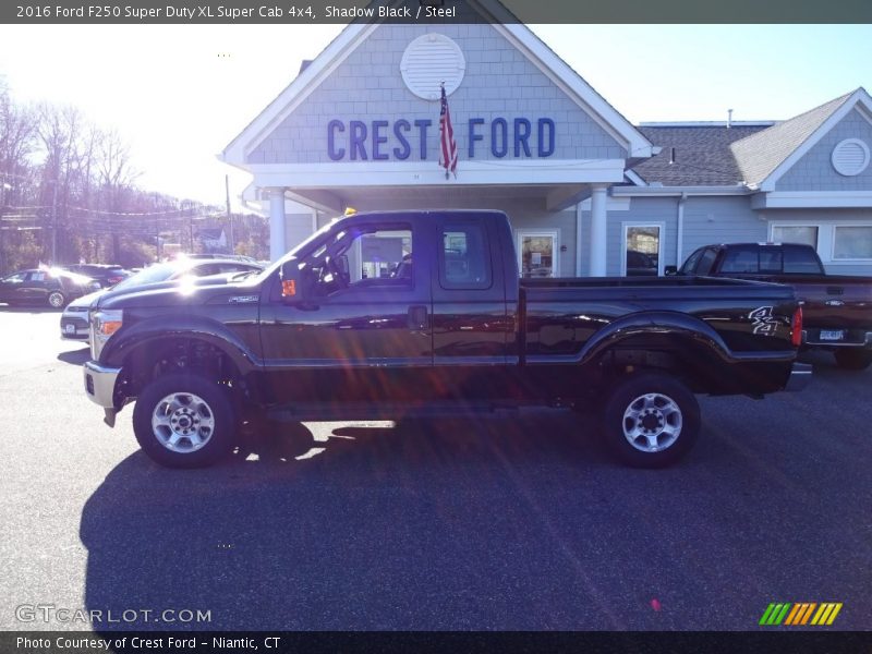 Shadow Black / Steel 2016 Ford F250 Super Duty XL Super Cab 4x4