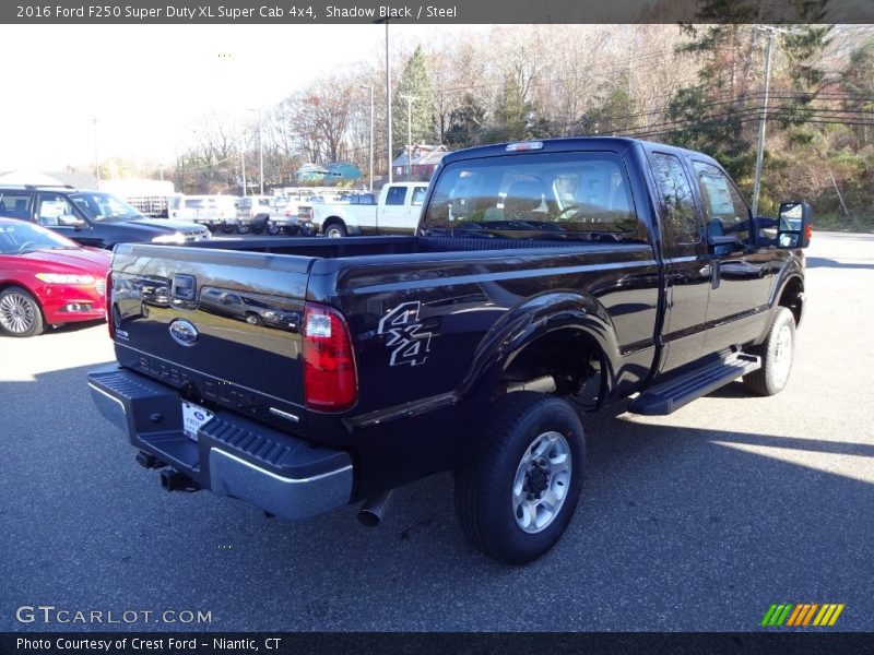 Shadow Black / Steel 2016 Ford F250 Super Duty XL Super Cab 4x4