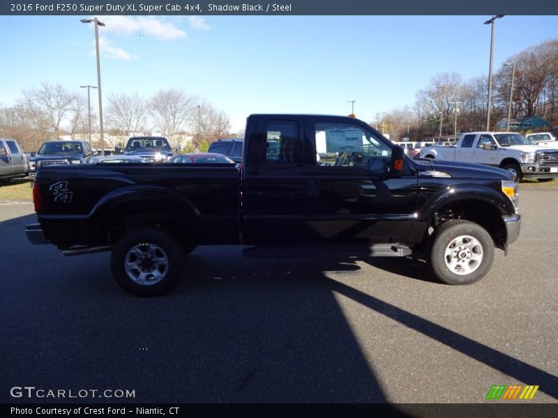 Shadow Black / Steel 2016 Ford F250 Super Duty XL Super Cab 4x4