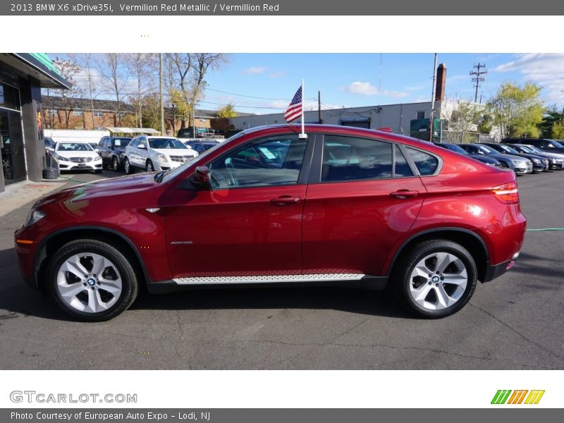 Vermilion Red Metallic / Vermillion Red 2013 BMW X6 xDrive35i