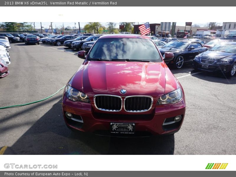 Vermilion Red Metallic / Vermillion Red 2013 BMW X6 xDrive35i