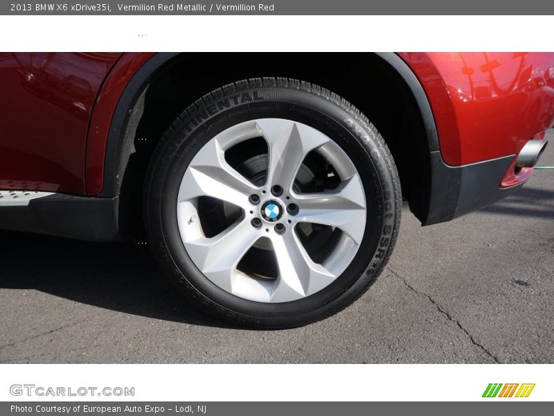 Vermilion Red Metallic / Vermillion Red 2013 BMW X6 xDrive35i
