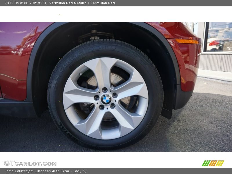 Vermilion Red Metallic / Vermillion Red 2013 BMW X6 xDrive35i