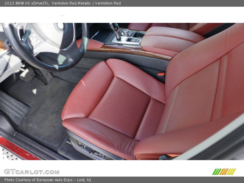Vermilion Red Metallic / Vermillion Red 2013 BMW X6 xDrive35i