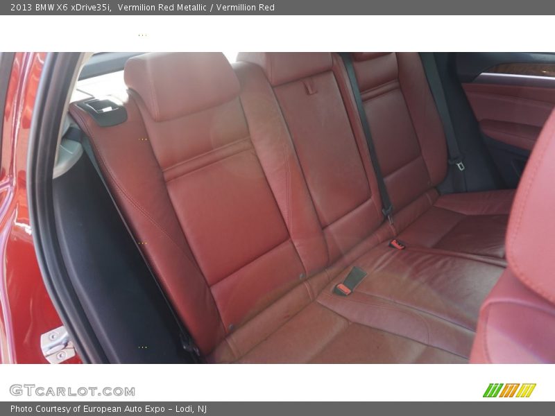 Vermilion Red Metallic / Vermillion Red 2013 BMW X6 xDrive35i