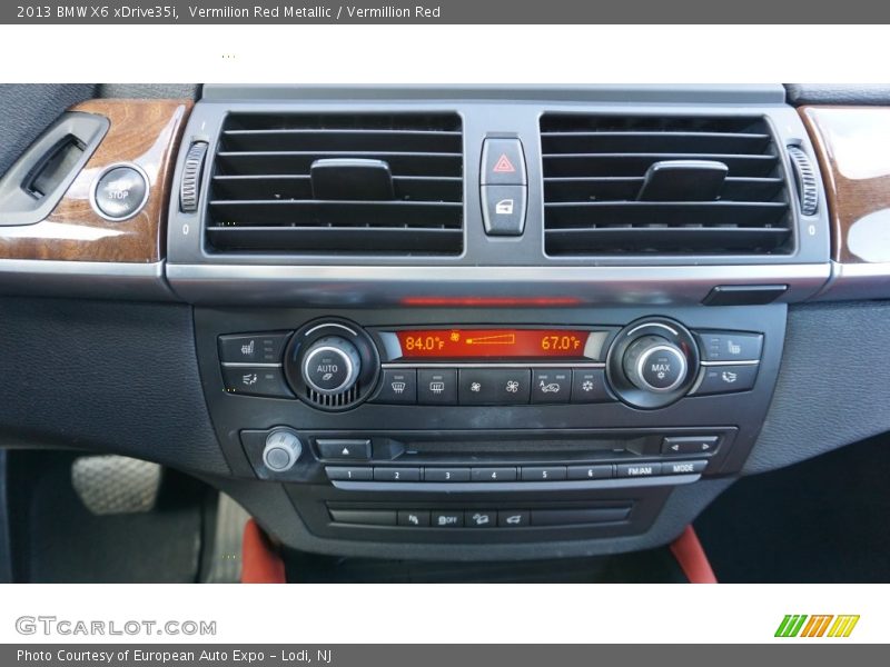 Vermilion Red Metallic / Vermillion Red 2013 BMW X6 xDrive35i
