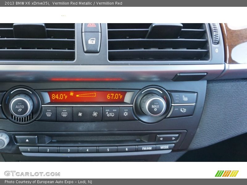 Vermilion Red Metallic / Vermillion Red 2013 BMW X6 xDrive35i
