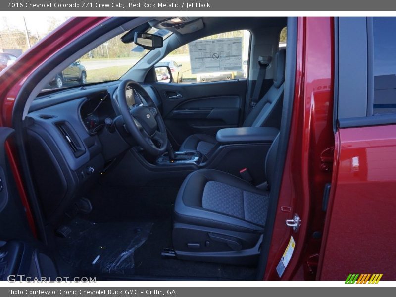 Red Rock Metallic / Jet Black 2016 Chevrolet Colorado Z71 Crew Cab